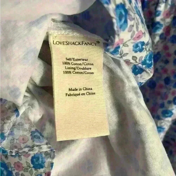 NWOT Loveshackfancy Luppa Dress Size Medium - Picture 9 of 12